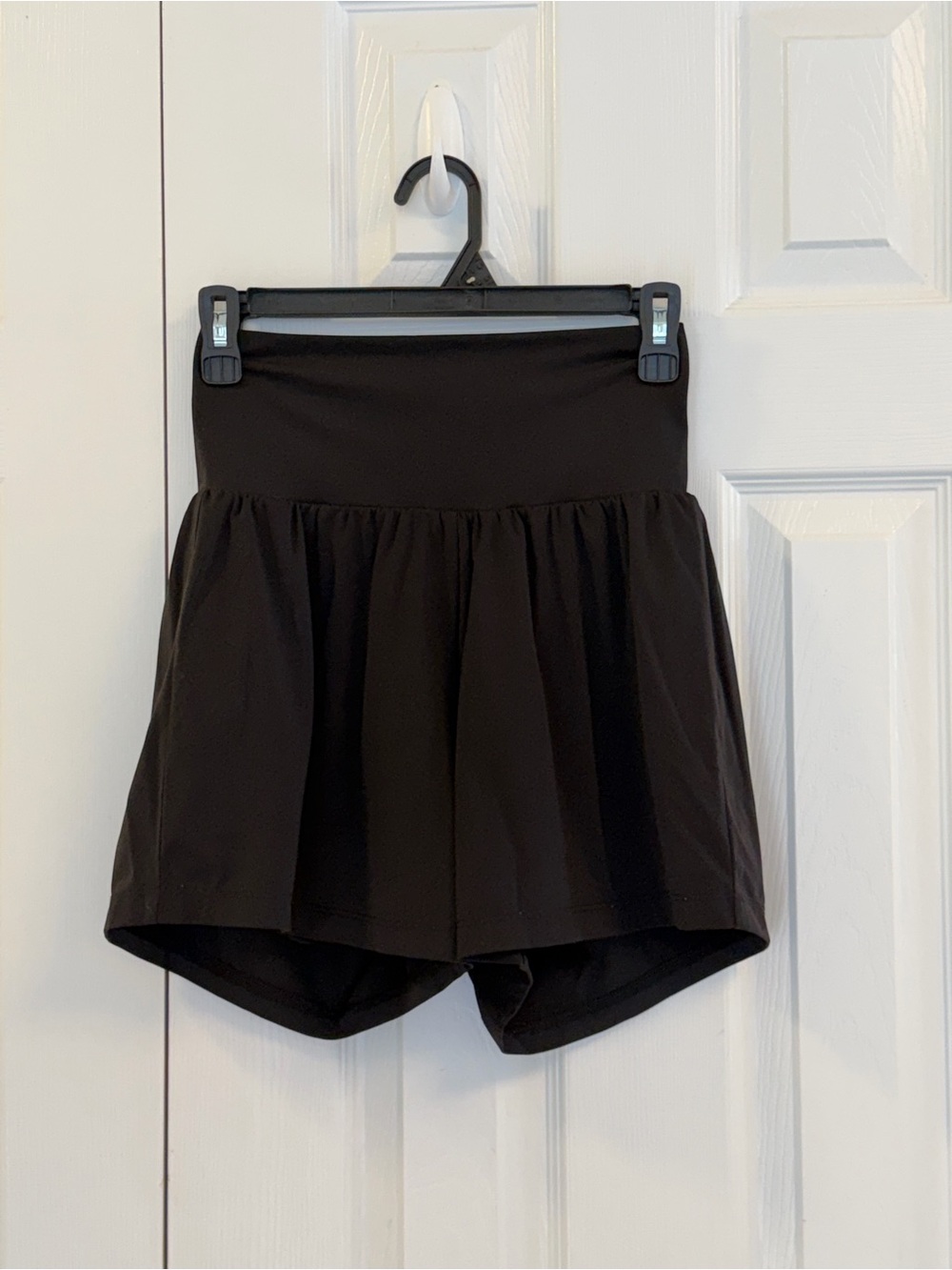 Halara Black Skort Built-In Shorts Size S Long Activewear